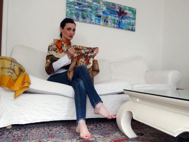 Victoria Valente Porno Video: Spritze ab in mein Seidentuch